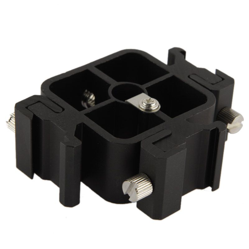 3 Triple Head Hot Shoe Mount Adapter Flash Holder Bracket Light Stand Holder (XF0003)