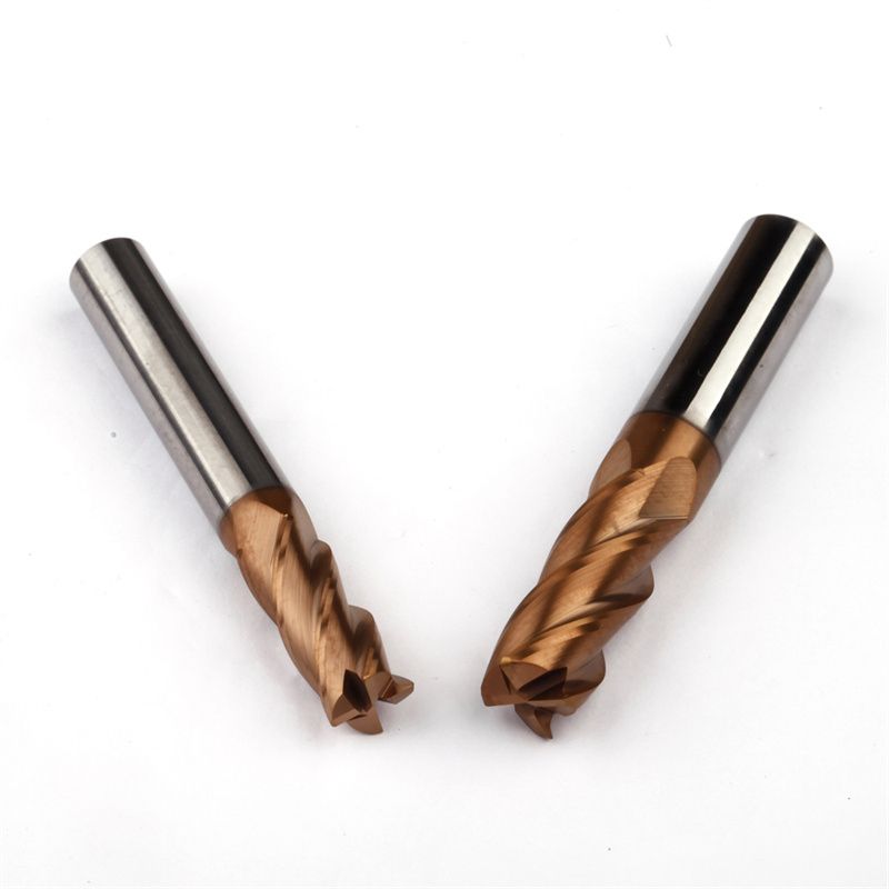 Carbide End Mill 12mm 4 Flutes Metal Key Seat Face Router Bit Milling Cutter Allo Endmil