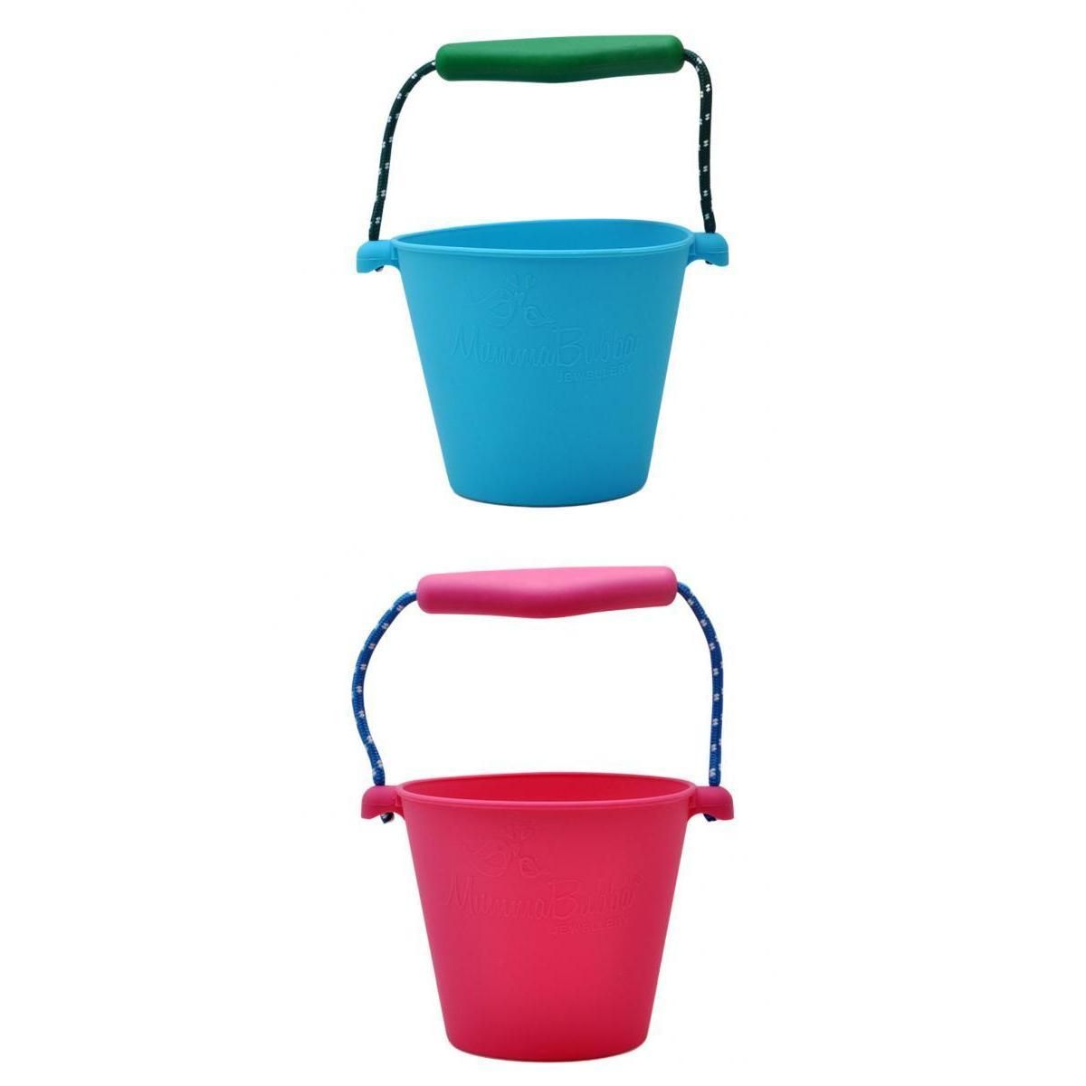 Beach Bucket Toy Silicone Barrel For Party