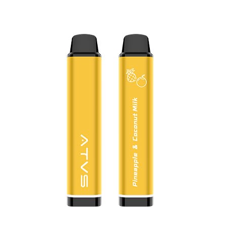 Atvs Disposable Vape - 3500 Puffs - 1500 mAh -Pineapple Coconut Milk Flavour