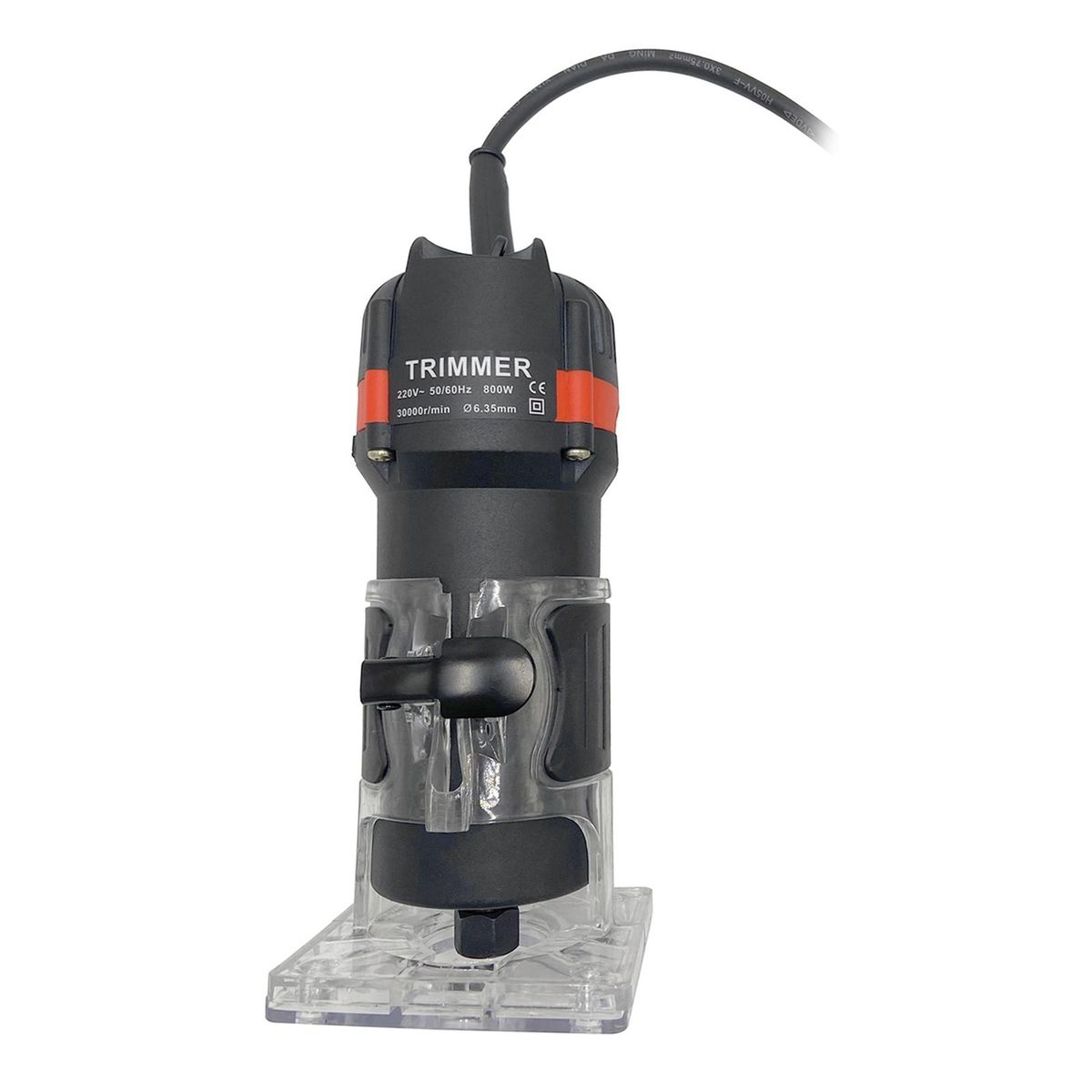 800W 30000r/min Multifunctional Electric Wood Trimmer Wood Router Laminate Trimmer Professional Slotting Trimming Grooving Machine for Woodworker Carpenter with 15pcs Milling Cutters 220V