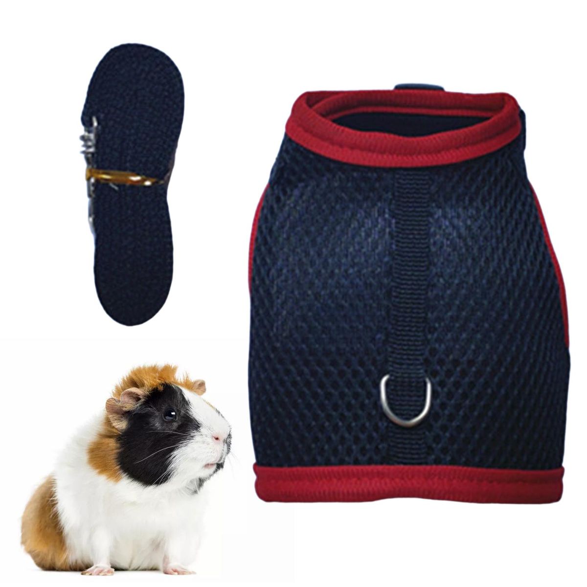 Rabbit Harness And Leash Set Cute Vest Harness For Bunny Kitten Escape