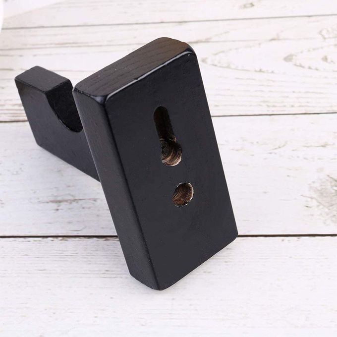 Premium Baseball Bat Display Rack Hanger Rounders Stand Bracket Black