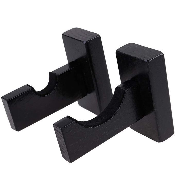 Premium Baseball Bat Display Rack Hanger Rounders Stand Bracket Black