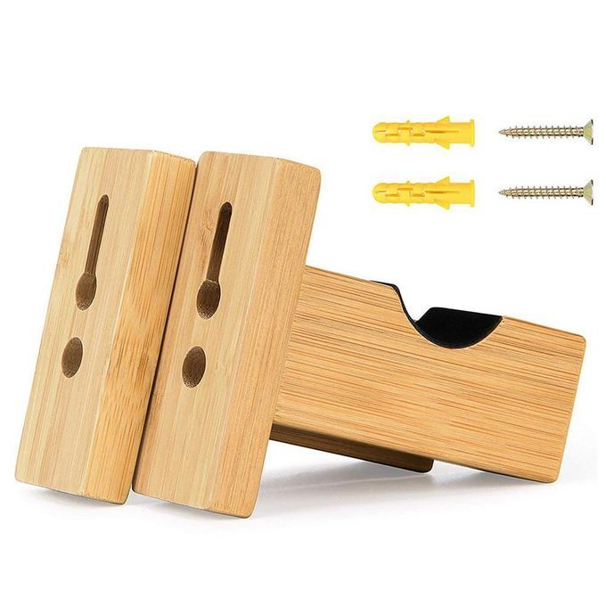 Premium Baseball Bat Display Rack Hanger Rounders Stand Bracket Khaki
