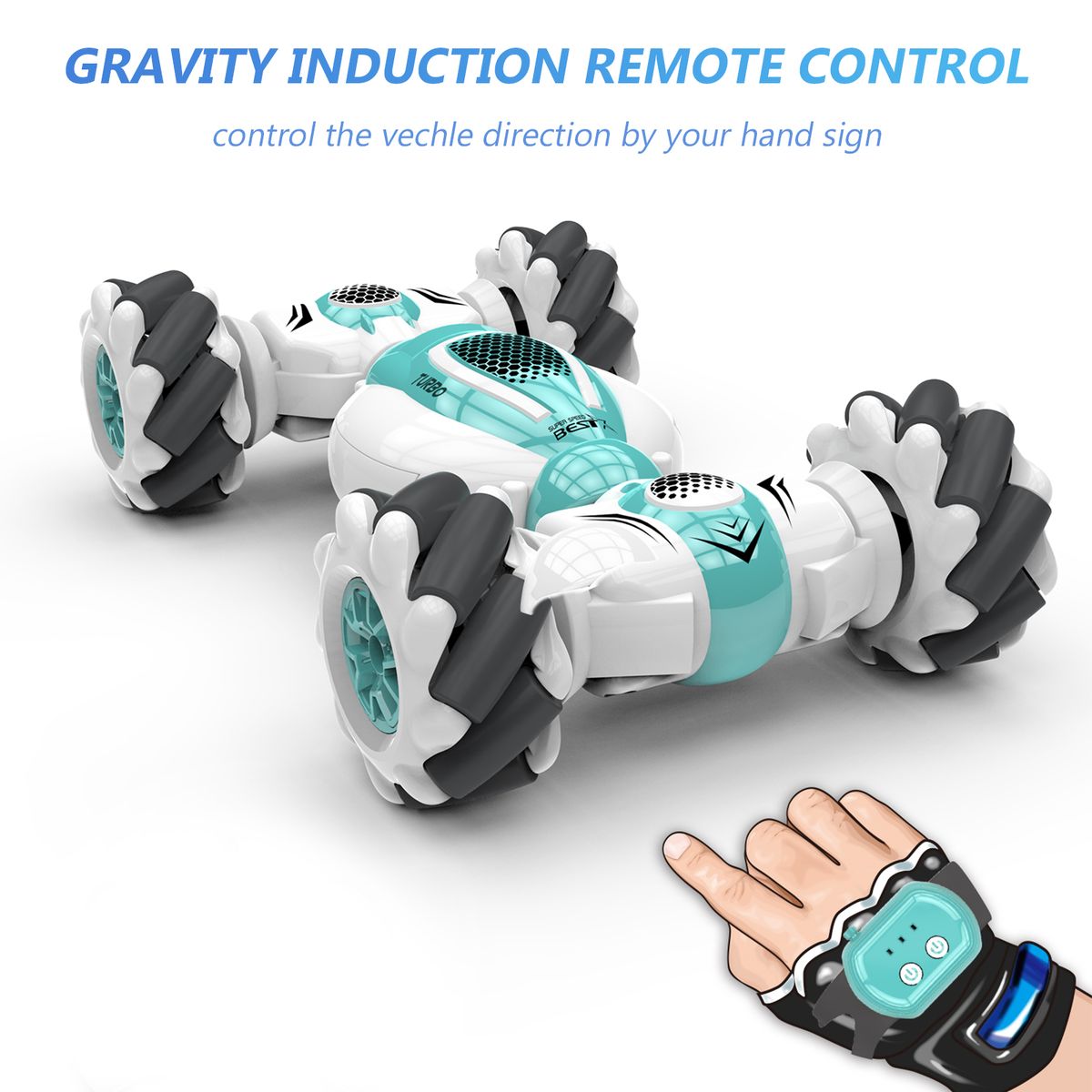S-012 RC Stunt Car Remote Control Watch Gesture Sensor