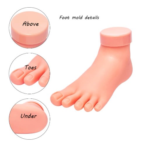 Mannequin Feet For Nail Art Practice Display