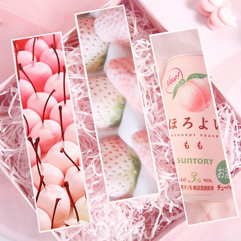 30sheets Kawaii Cute Pink Girl Drink Cloud Gold Bo