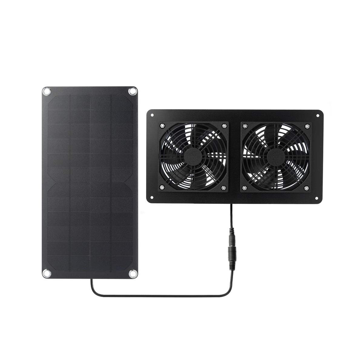 10W Solar Panel Powered Fan Ventilator 3W Ven