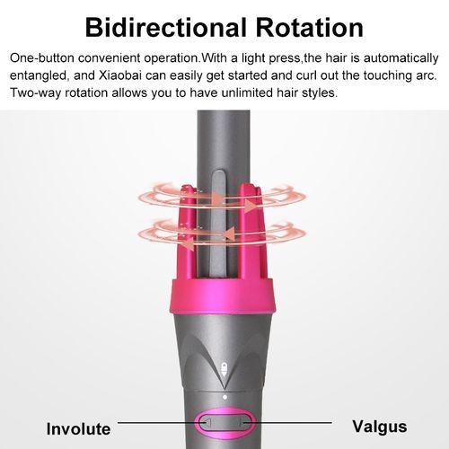 LED 45W 220V 3 In 1 Pro Ceramic Hair Curling Wand UK Plug 22