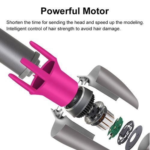 LED 45W 220V 3 In 1 Pro Ceramic Hair Curling Wand UK Plug 22