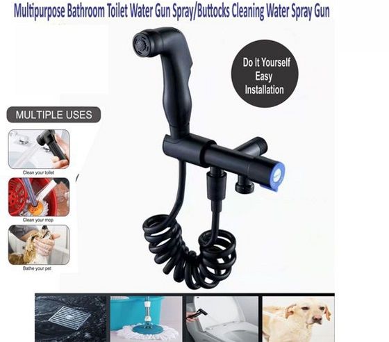 Toilet Water Gun Spray/Buttocks Cleaning Water Spray Gun