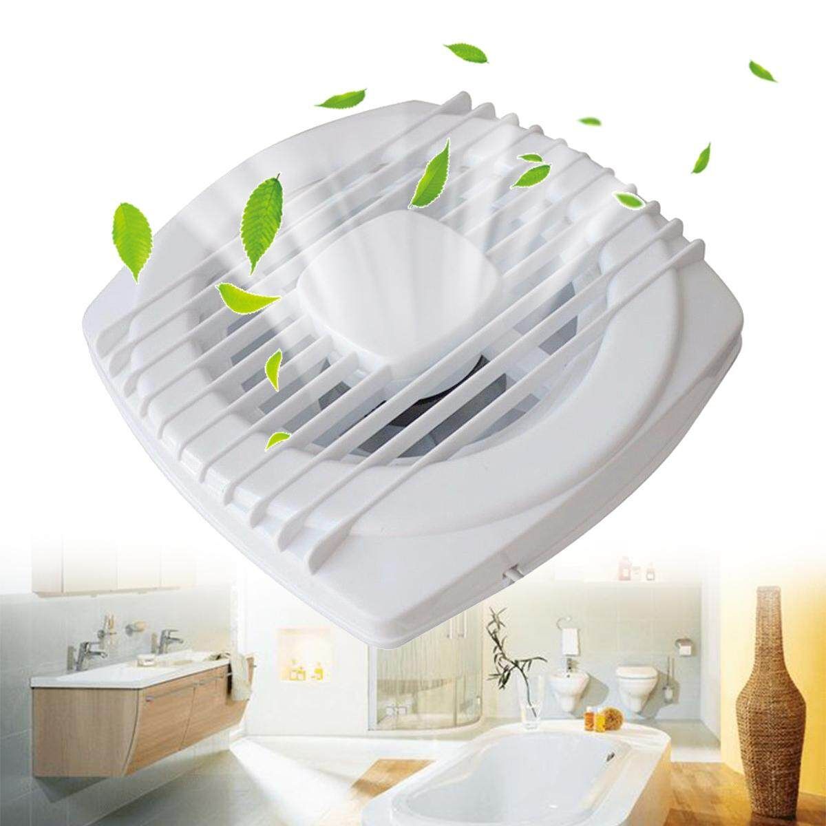 Waterproof Exhaust Extractor 4 Inch 12W 2400 R/min Ventialting Fan Wall Mounted Air Blower Bath Toilet