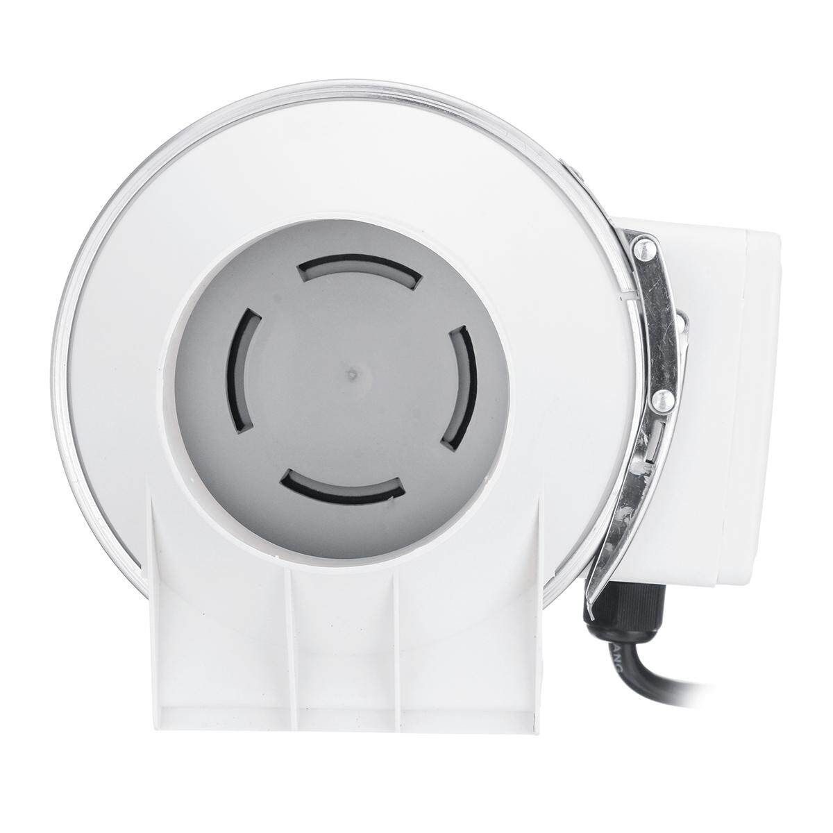 4inch In-line Duct Booster Exhaust Air Blower Fan Mixed Flow Ventilation 480m3/h ST-75