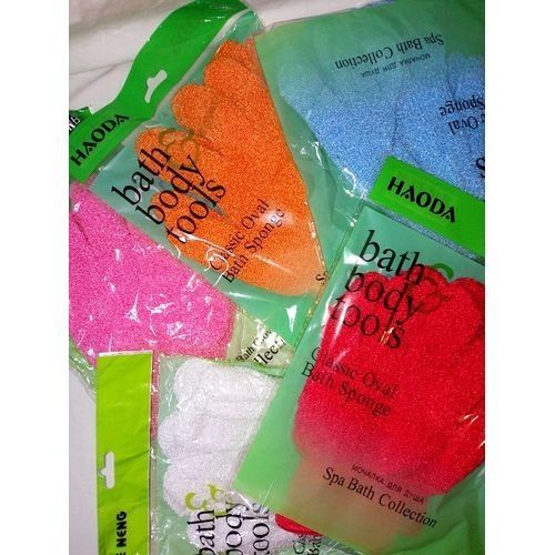 12PCS Exfoliating Gloves Bath Sponge - Different Colours