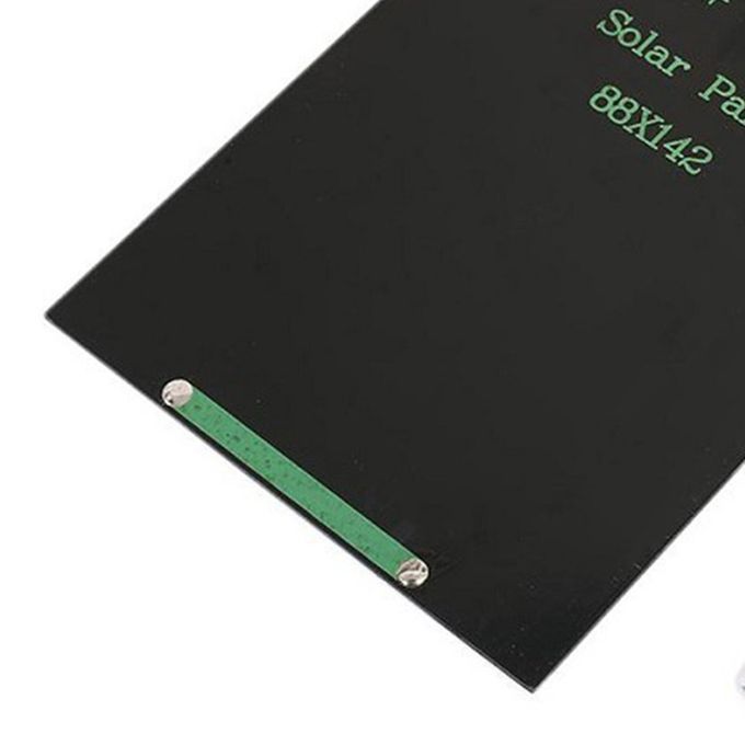5W 5V Solar Panel Battery  Harger DIY Solar Module USB Solar  Harging Board-black