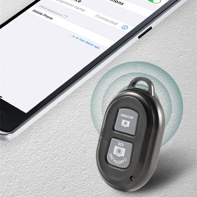 Bluetooth Camera Remote Shutter Control Selfie-Black