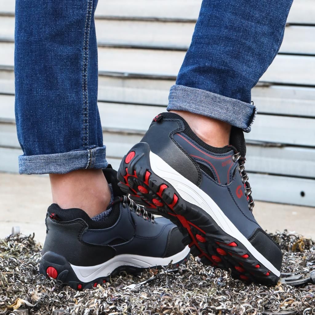 Safety Shoes Steel Toe Cap Men Shoes  Protective Working Footwear