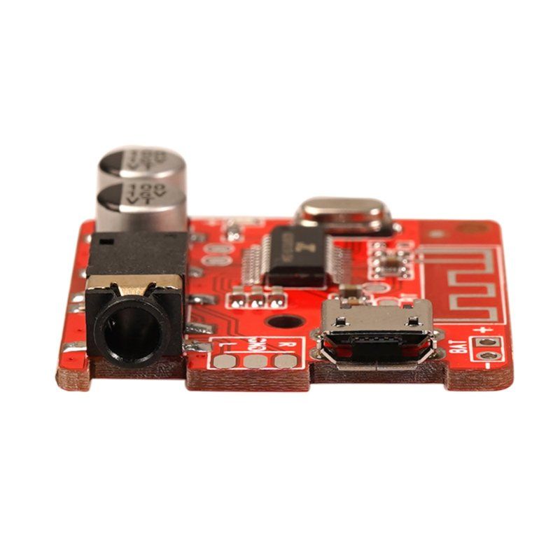 DIY Bluetooth 5.0 Car Speaker Music Player Stereo Audio-Red