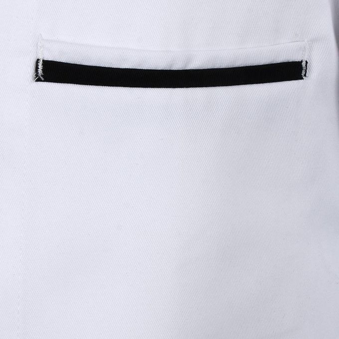 2X Retro Chef Jacket Coat Uniform Long Sleeve Hotel Kitchen Apparel M