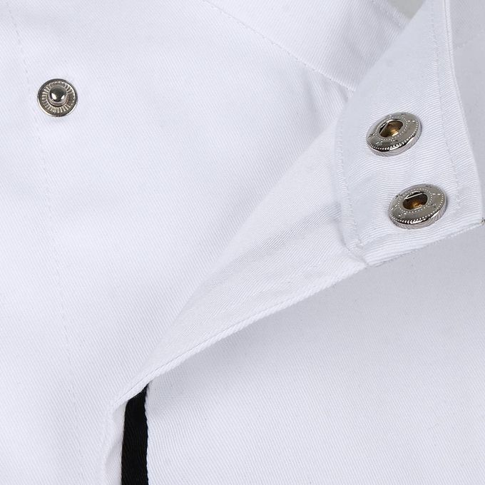 2X Retro Chef Jacket Coat Uniform Long Sleeve Hotel Kitchen Apparel M