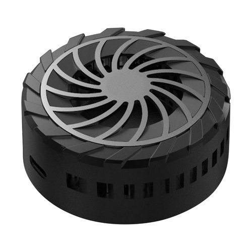 Magnetic Mobile Phone Radiator USB Adapter Game Cooler Portable Wireless Fast Charging Phone Cooling Fan Built-in LED Light