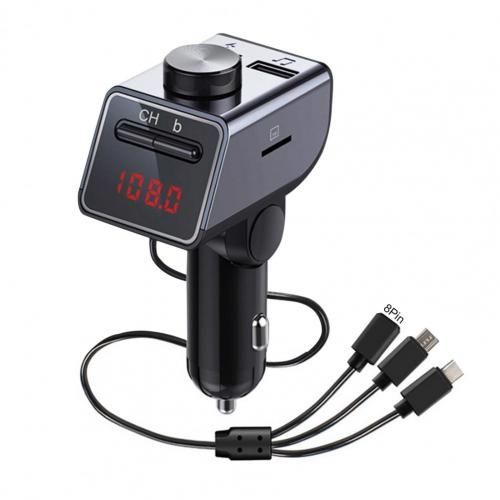 Q18S Multifunctional Car Dual USB Charger