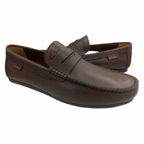 Men's Clark Loafers- Brown