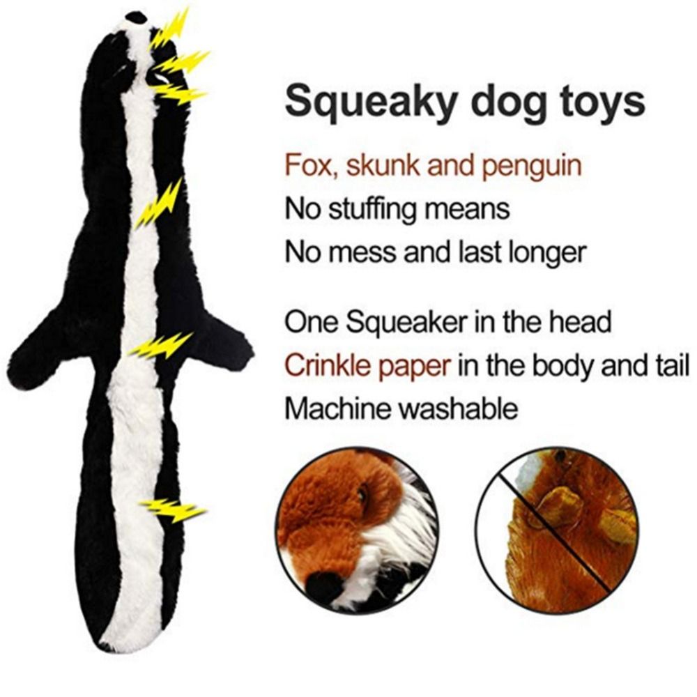 Squeak Pet Wolf Rabbit Animal Plush Toy
