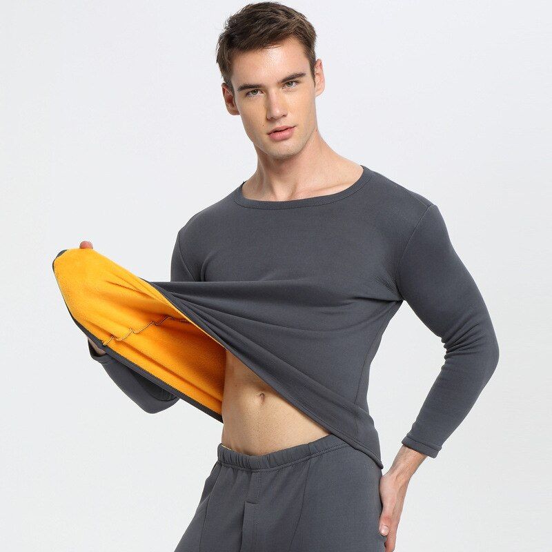 Women Long Johns Sets Fleece Keep Warm In Cold Weather