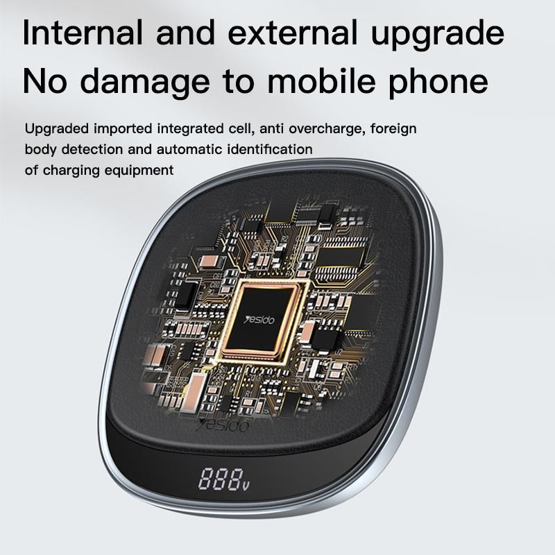 Yesido 15W Wireless Charger for iPhone 14 13 12 Xs Max X XR Fast Charging Qi For    Watch Samsung