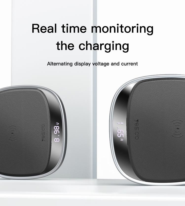 Yesido 15W Wireless Charger for iPhone 14 13 12 Xs Max X XR Fast Charging Qi For    Watch Samsung
