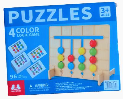 Montessori Slide Puzzle Matching Logic Game Educational Toys