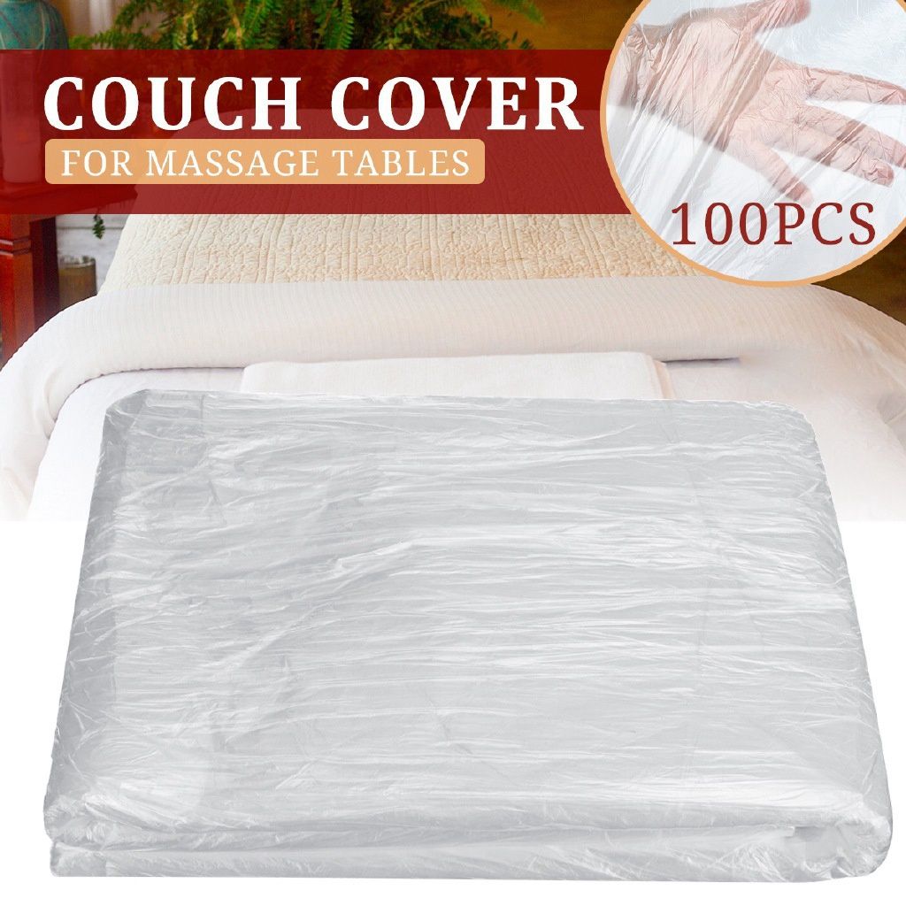 100 Pcs Disposable Couch Cover Bed Sheet Covers Protection