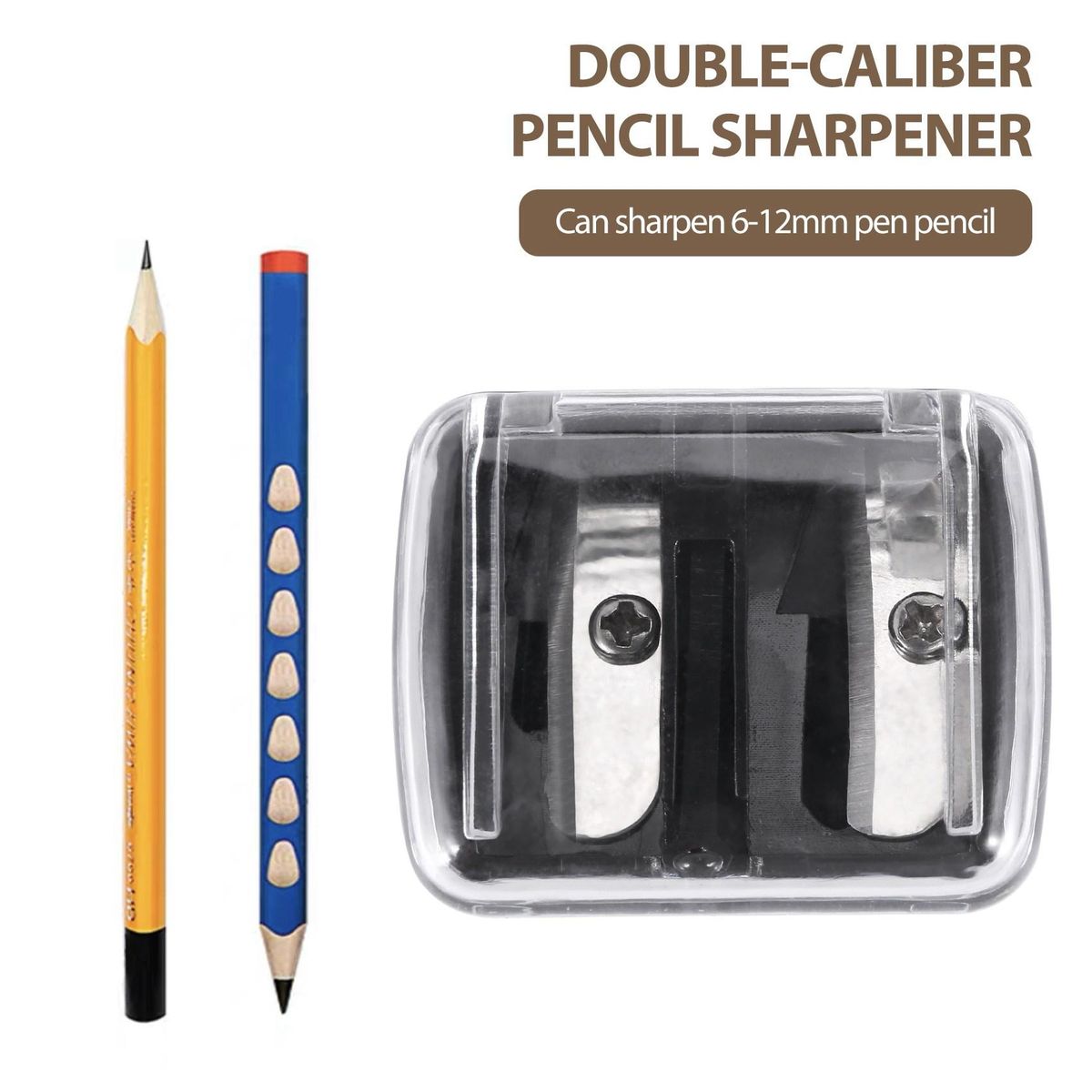 Precision Cosmetic Pencil Sharpener for Eyebrow Eyeliner 2