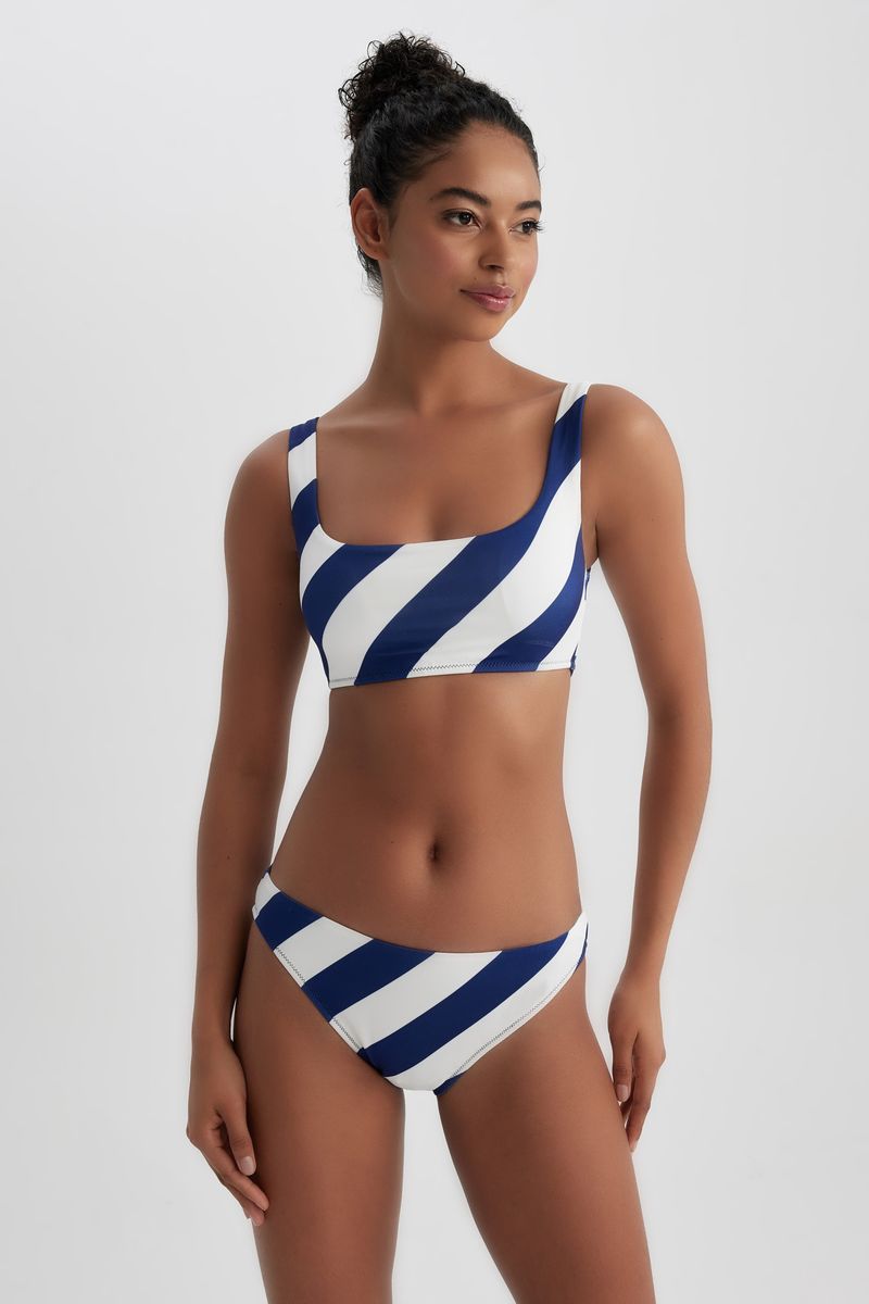 Woman Special Collection Regular Fit Bikini Bottom - Navy