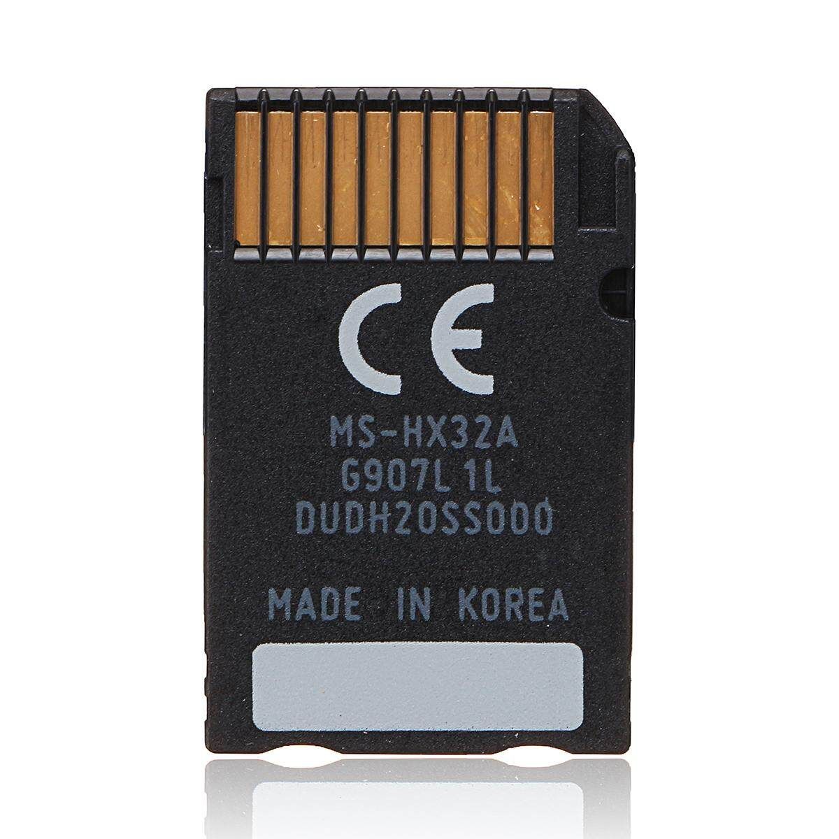 32GB Memory Stick MS Pro Flash Card For Sony PSP Cybershot Camera Black