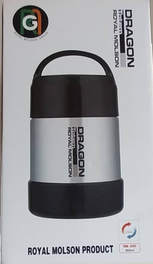 Dragon Food Flask For School Or Office - Hot/Cold 650ml
