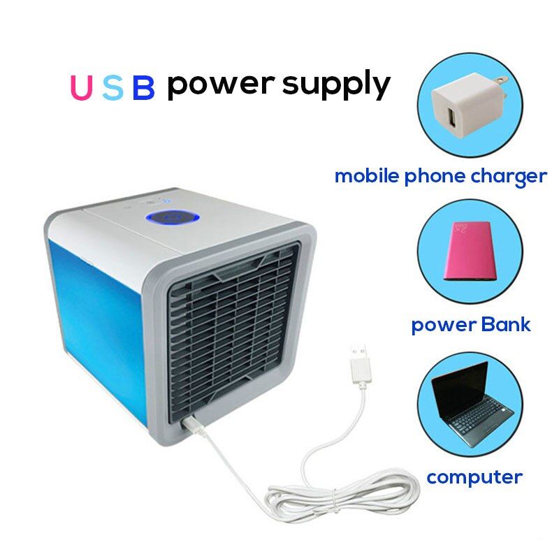 Usb Air Cooler Portable Desk Mini Conditioner Fan Air Air