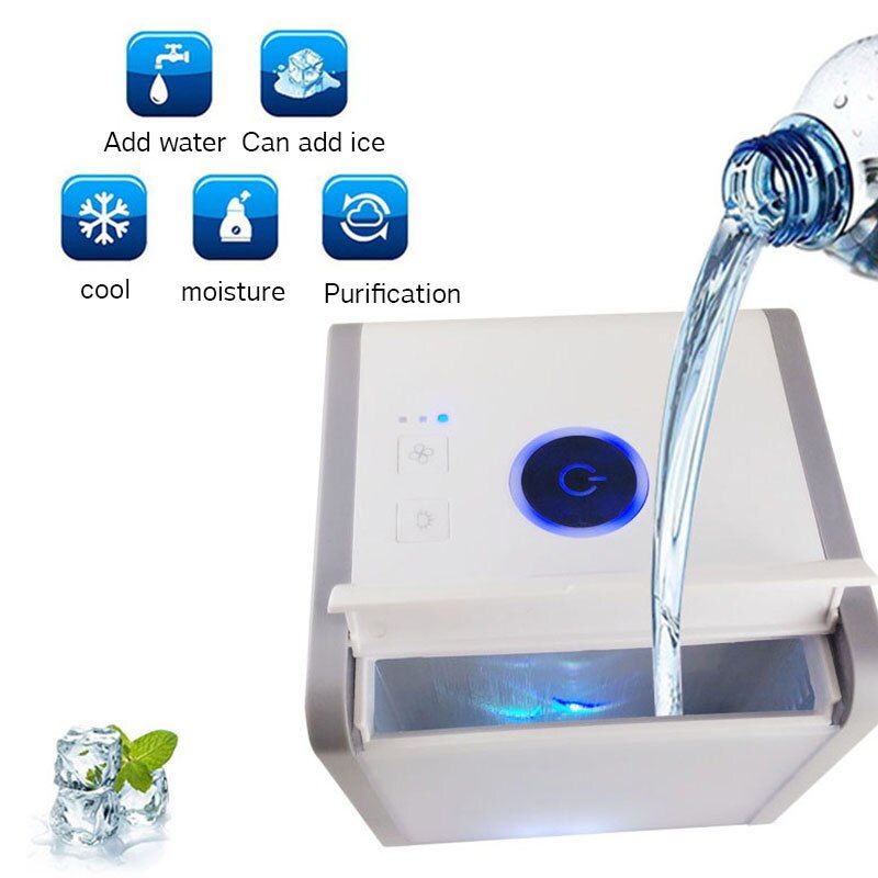 Usb Air Cooler Portable Desk Mini Conditioner Fan Air Air