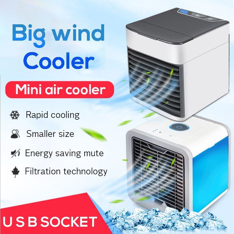 Usb Air Cooler Portable Desk Mini Conditioner Fan Air Air
