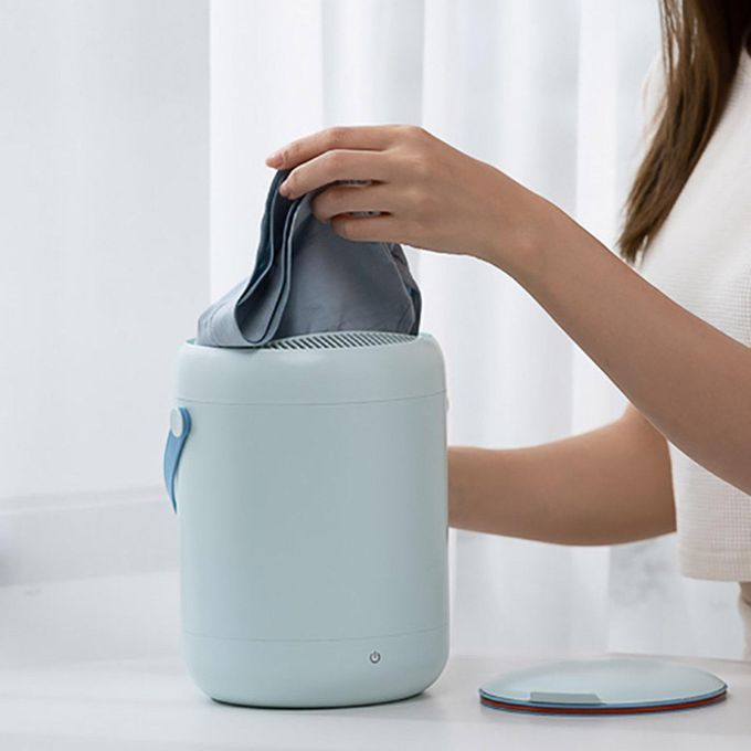 Small Desktop Turbo Washer Baby Clothes Blue
