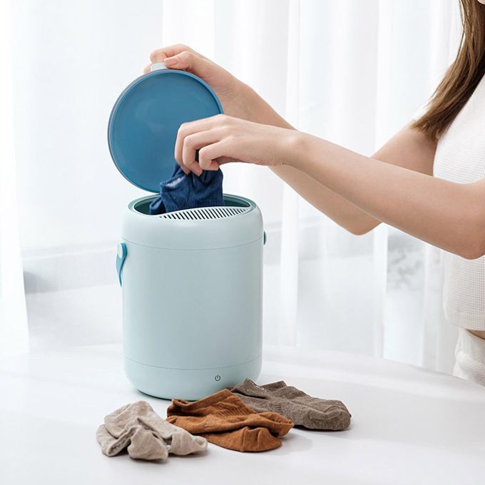 Small Desktop Turbo Washer Baby Clothes Blue