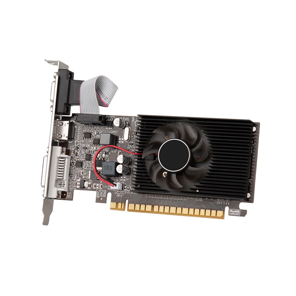 GT610 Graphics Card DDR3 True 2GB 810MHZ Computer Card for Desktop PC