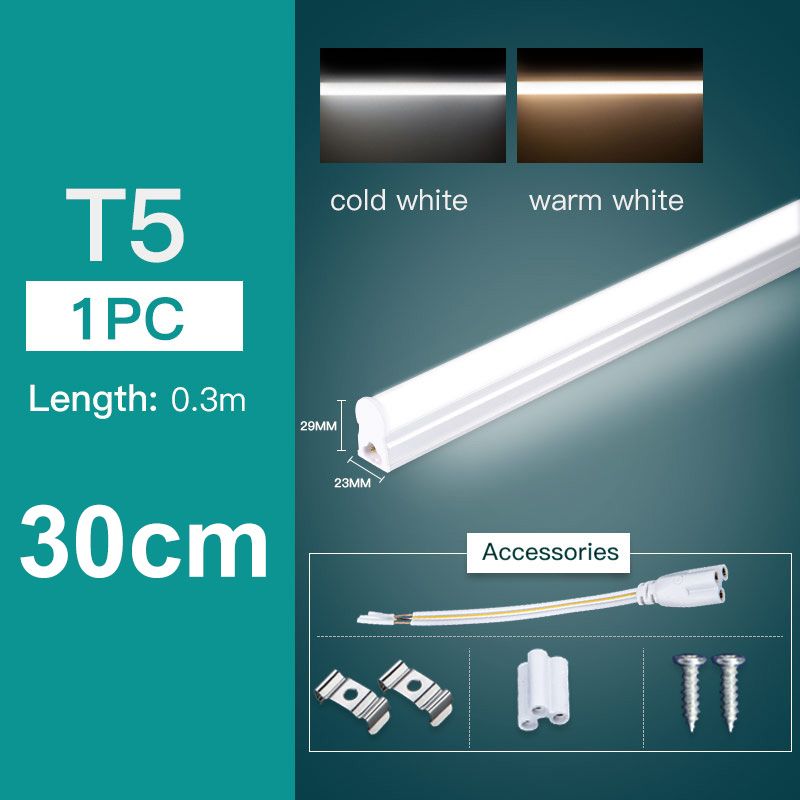 T5 LED Tube Light T8 Lamp Bar 120cm 1200mm 220V 10W 20W 40W