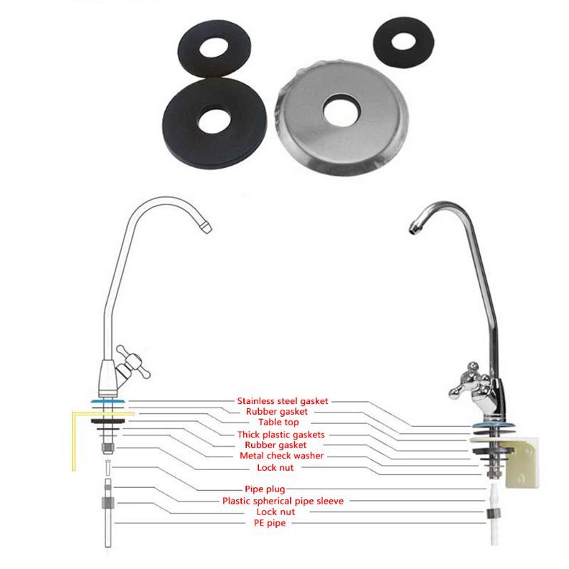Reverse Osmosis System Stainless Steel RO Drinking Water Filter Faucet Tap