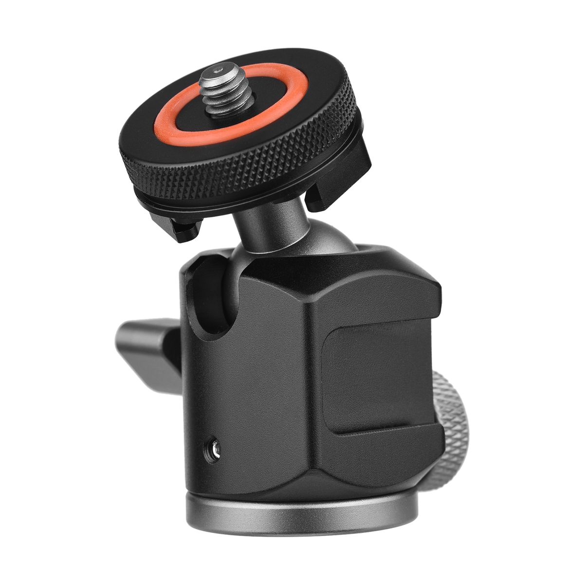 2-in-1 360° Rotatable Dual Use Ball Head Cold Shoe Mount