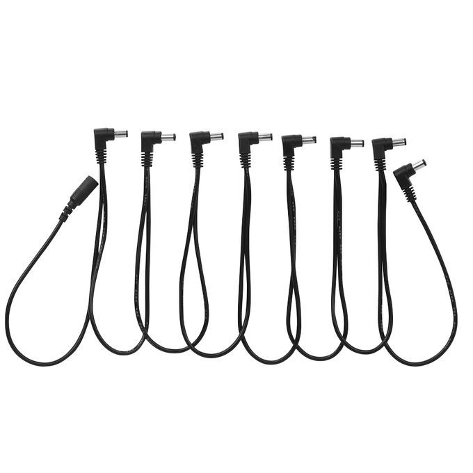 8 Ways Right Angle Daisy Chain Line Cable 18V 2A For