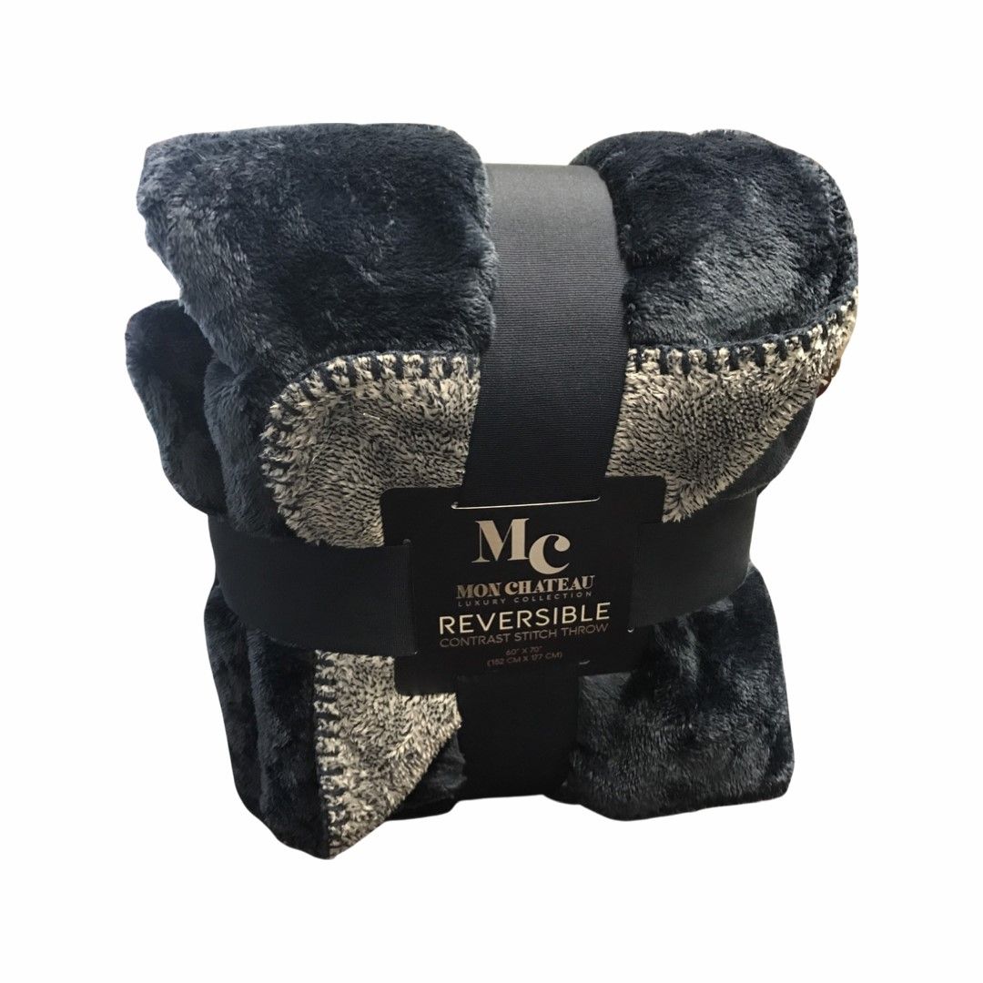 Mon Chateau Luxury Collection Reversible Throw