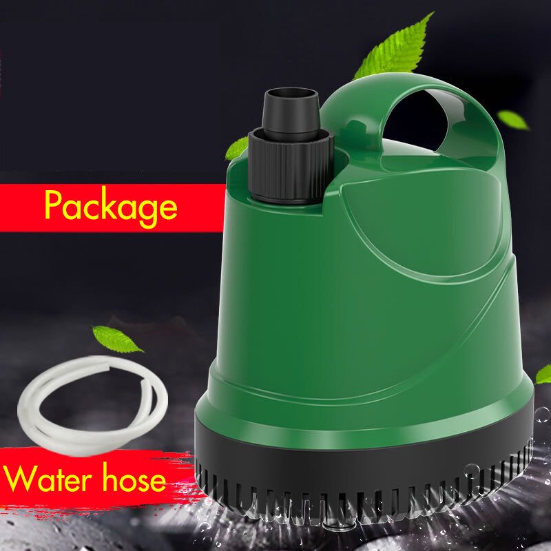 220V 15/20/40/55/80/130W 4500L/H Submersible Water Pump Saving For Aquarium Fish Tank New Lgp-1000l Bottom Suction Pump 15W   12mm Water Pipe 2m Null
